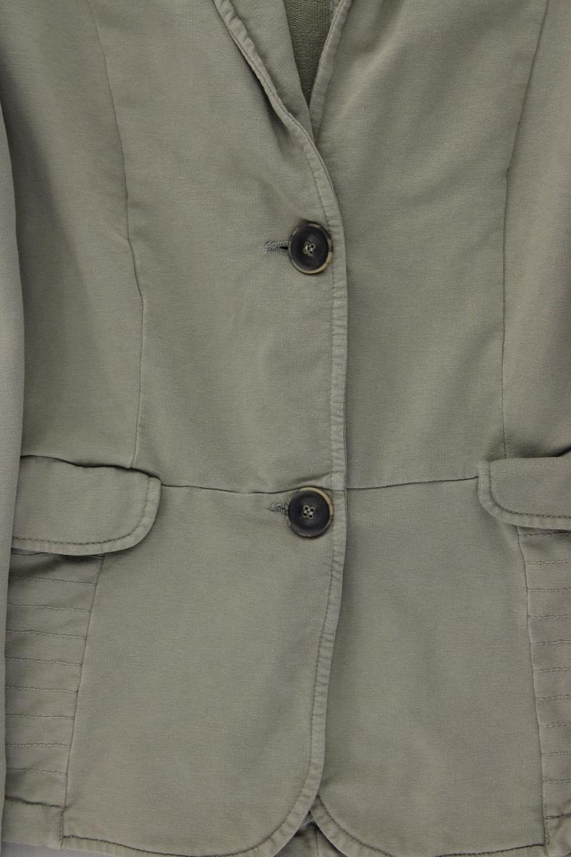 Street One Jerseyblazer Gr. 36 olivgrün aus Baumwolle