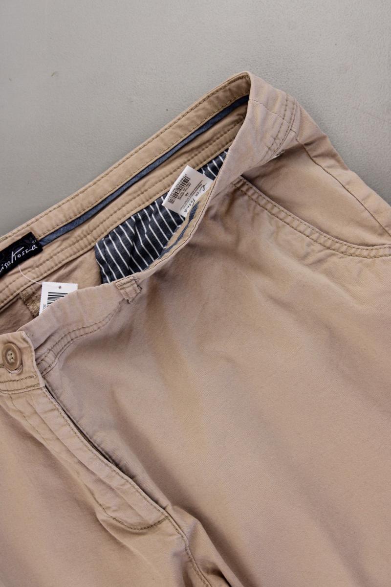 Lisa Tossa Chinohose Gr. 46 creme aus Baumwolle