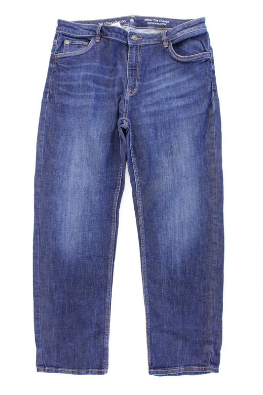 C&A Straight Jeans Gr. 44 blau aus Baumwolle