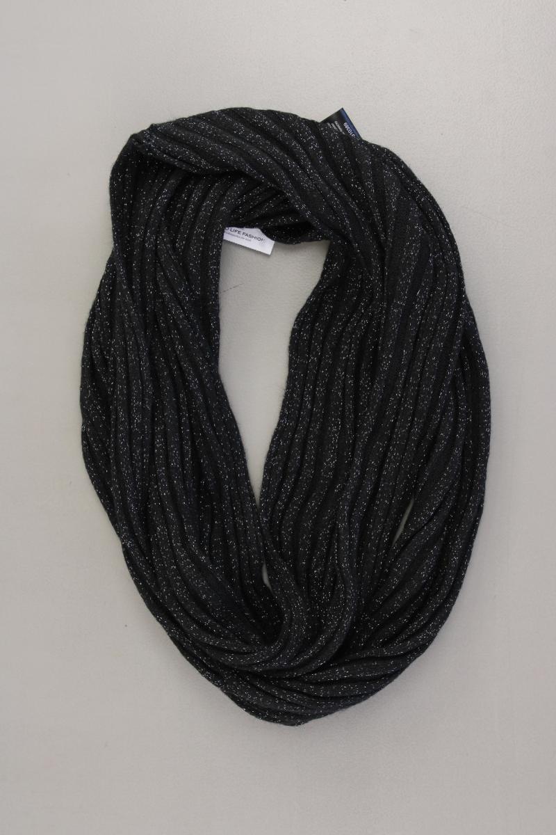 Tchibo Loop mit Glitzer schwarz aus Polyacryl