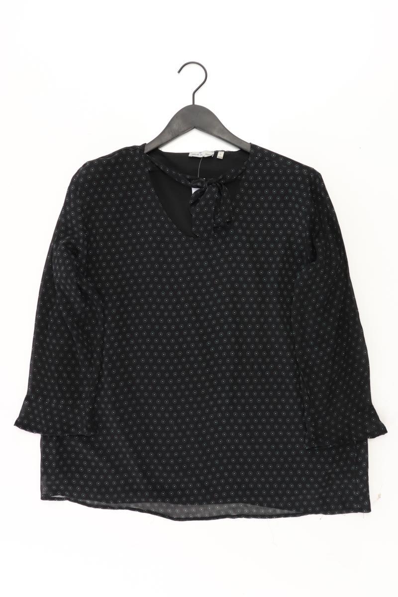 Langarmbluse Gr. L schwarz aus Polyester