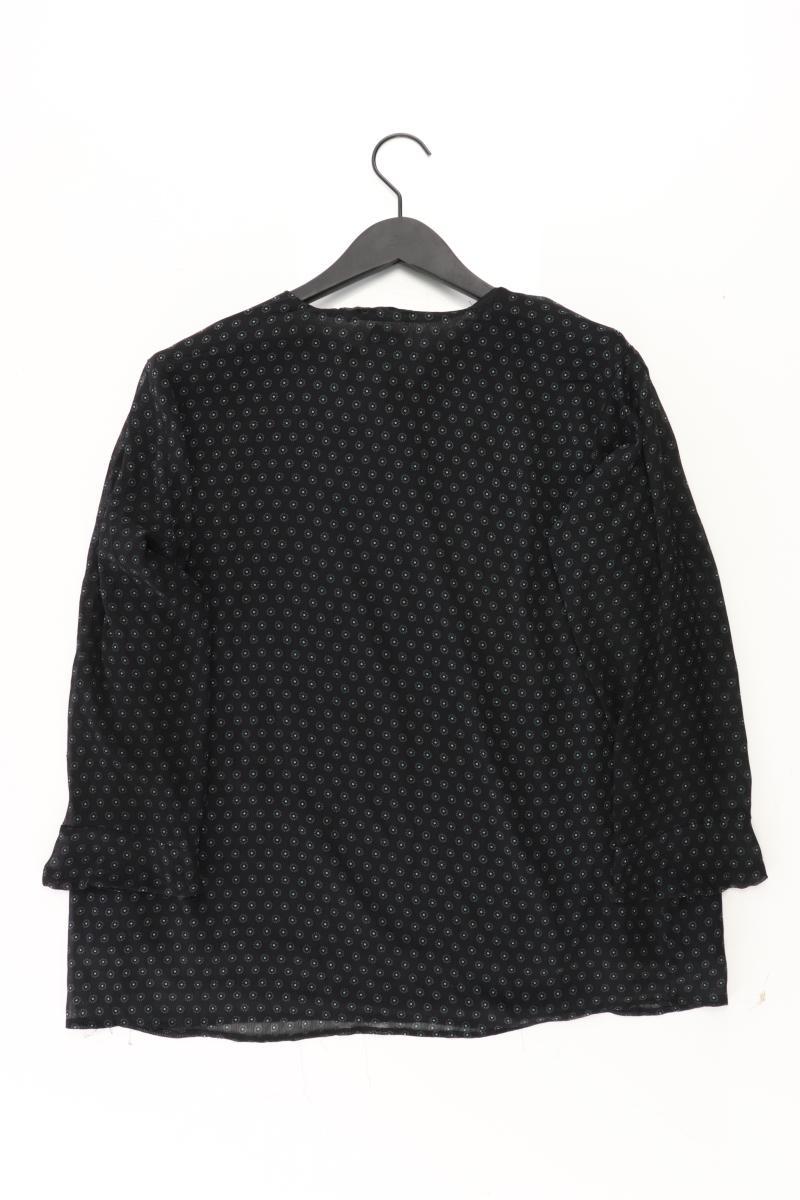 Langarmbluse Gr. L schwarz aus Polyester