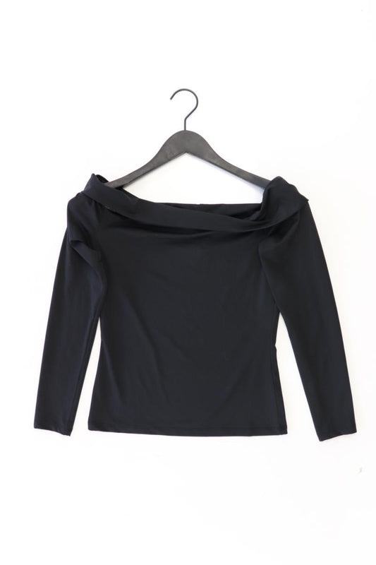 H&M Shirt Gr. S 3/4 Ärmel schwarz aus Polyester
