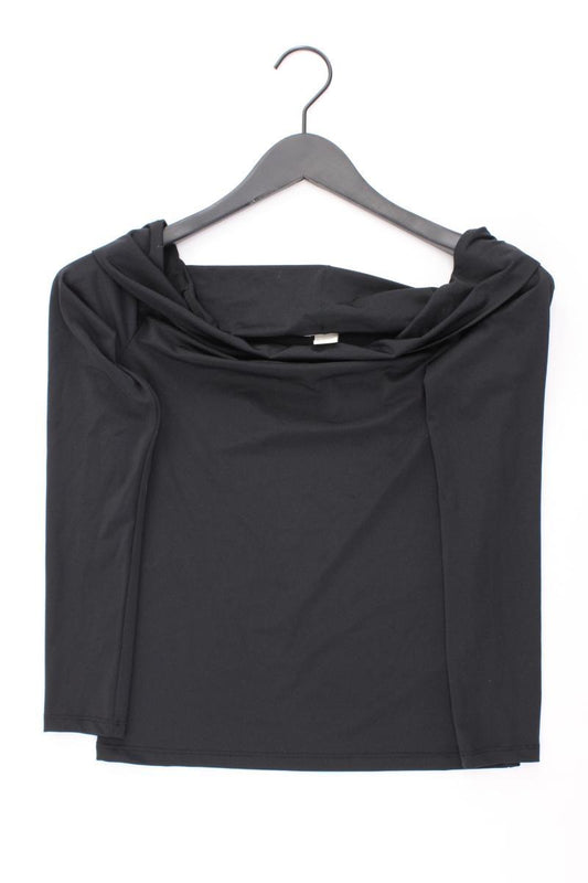 H&M Off-Shoulder Shirt Gr. S 3/4 Ärmel schwarz aus Polyester