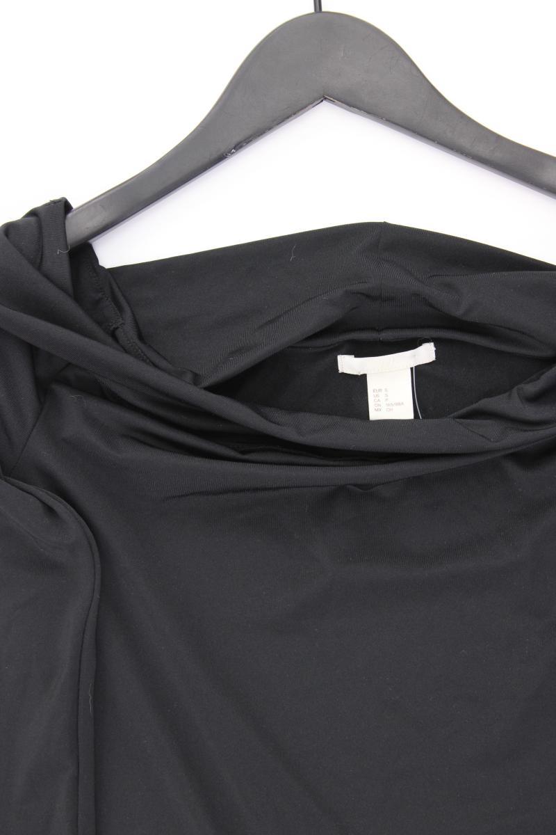H&M Off-Shoulder Shirt Gr. S 3/4 Ärmel schwarz aus Polyester