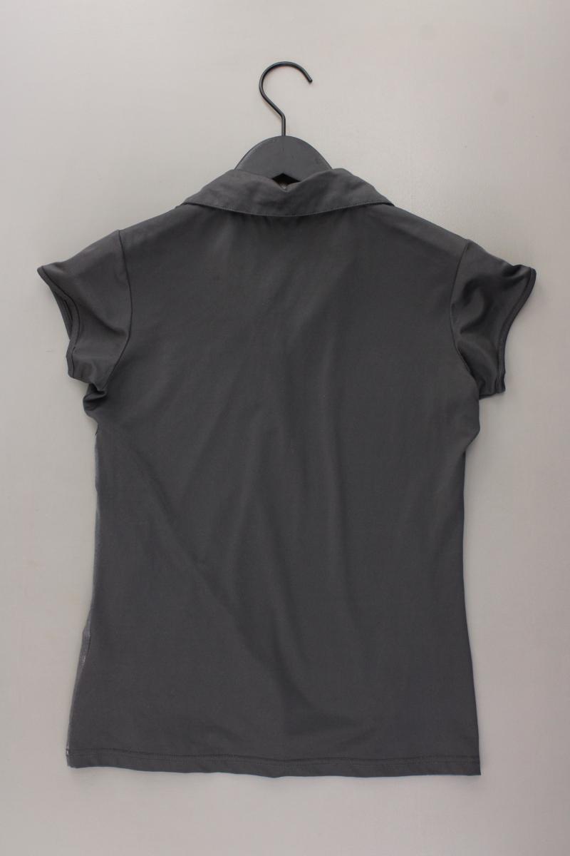 Kappa Sportshirt Gr. M Kurzarm grau aus Polyester