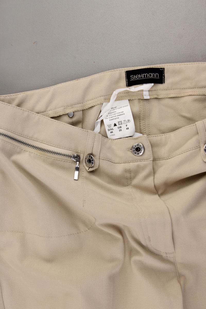 Stehmann Stoffhose Gr. 46 braun aus Polyester