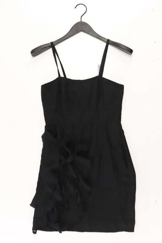 Abendkleid Gr. 34 Träger schwarz aus Polyester