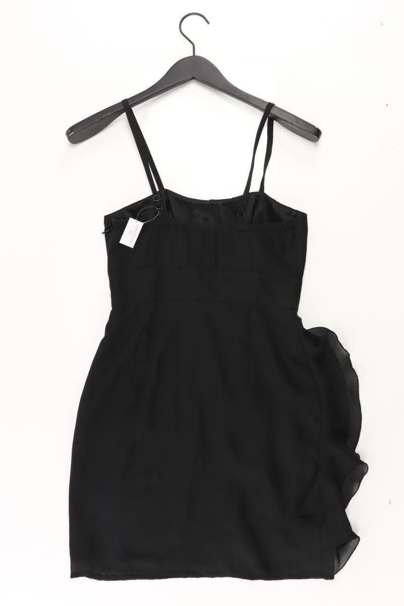 Abendkleid Gr. 34 Träger schwarz aus Polyester
