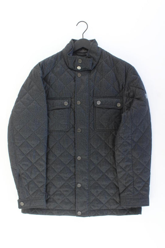 Bernd Berger Steppjacke für Herren Gr. 48 grau aus Polyester