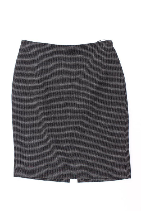 Wallis Bleistiftrock Gr. 38 kariert grau aus Polyester