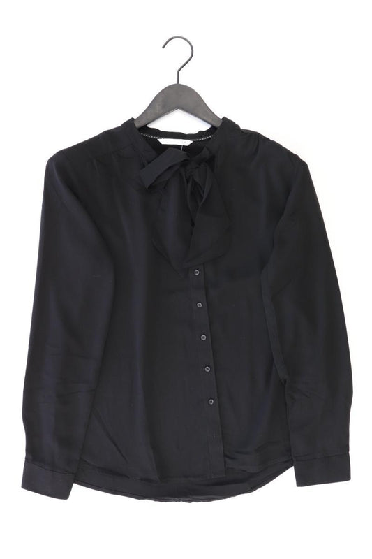 Only Chiffonbluse Gr. 38 Langarm schwarz aus Polyester