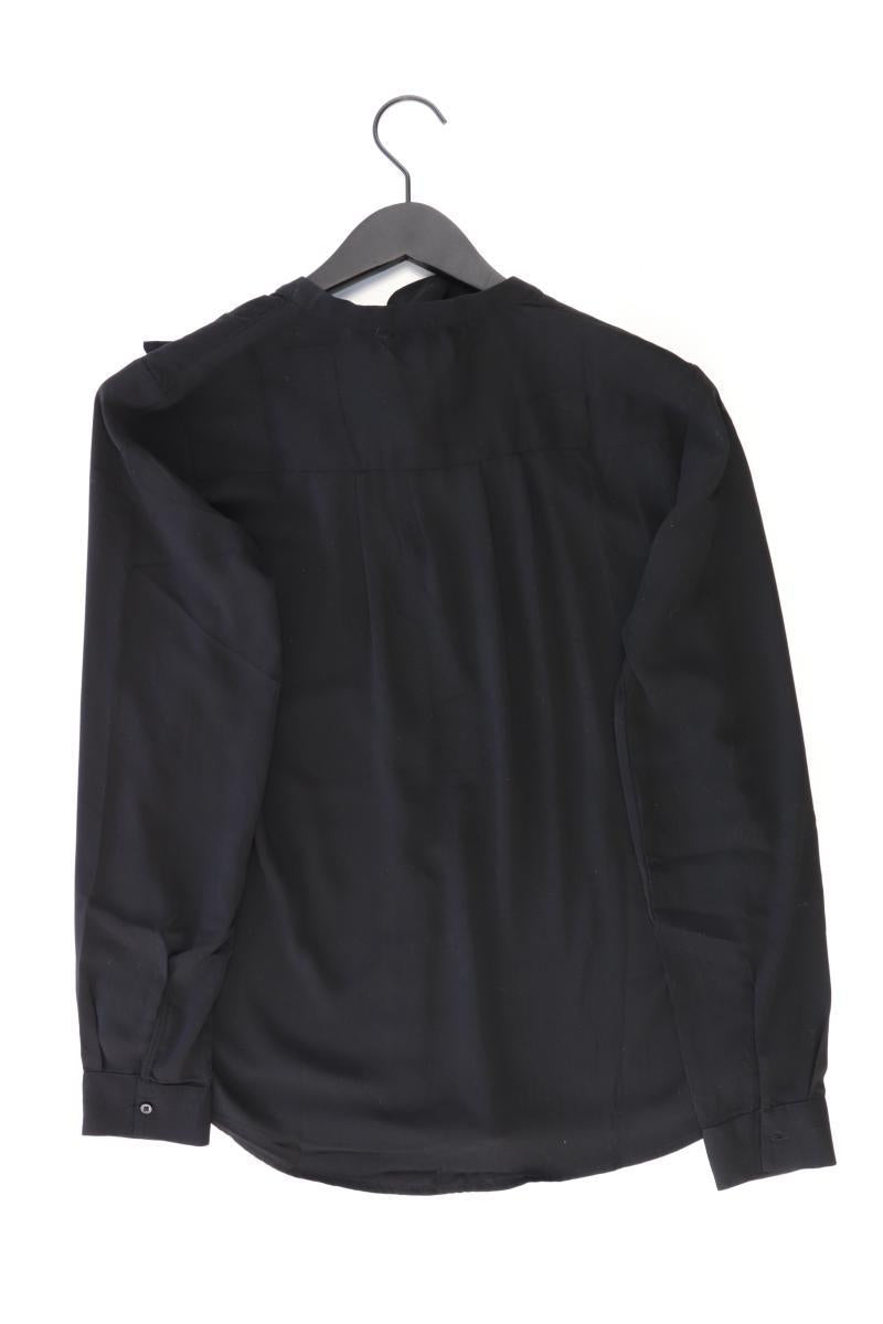 Only Chiffonbluse Gr. 38 Langarm schwarz aus Polyester