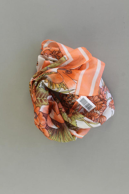 Tuch mit Blumenmuster orange