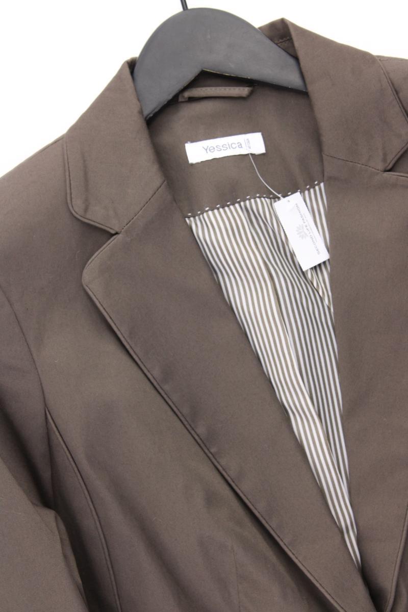 Yessica Blazer Gr. 40 braun aus Baumwolle