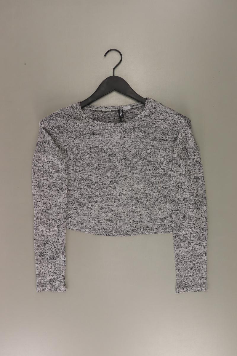 H&M Grobstrickpullover Gr. S grau aus Polyamid