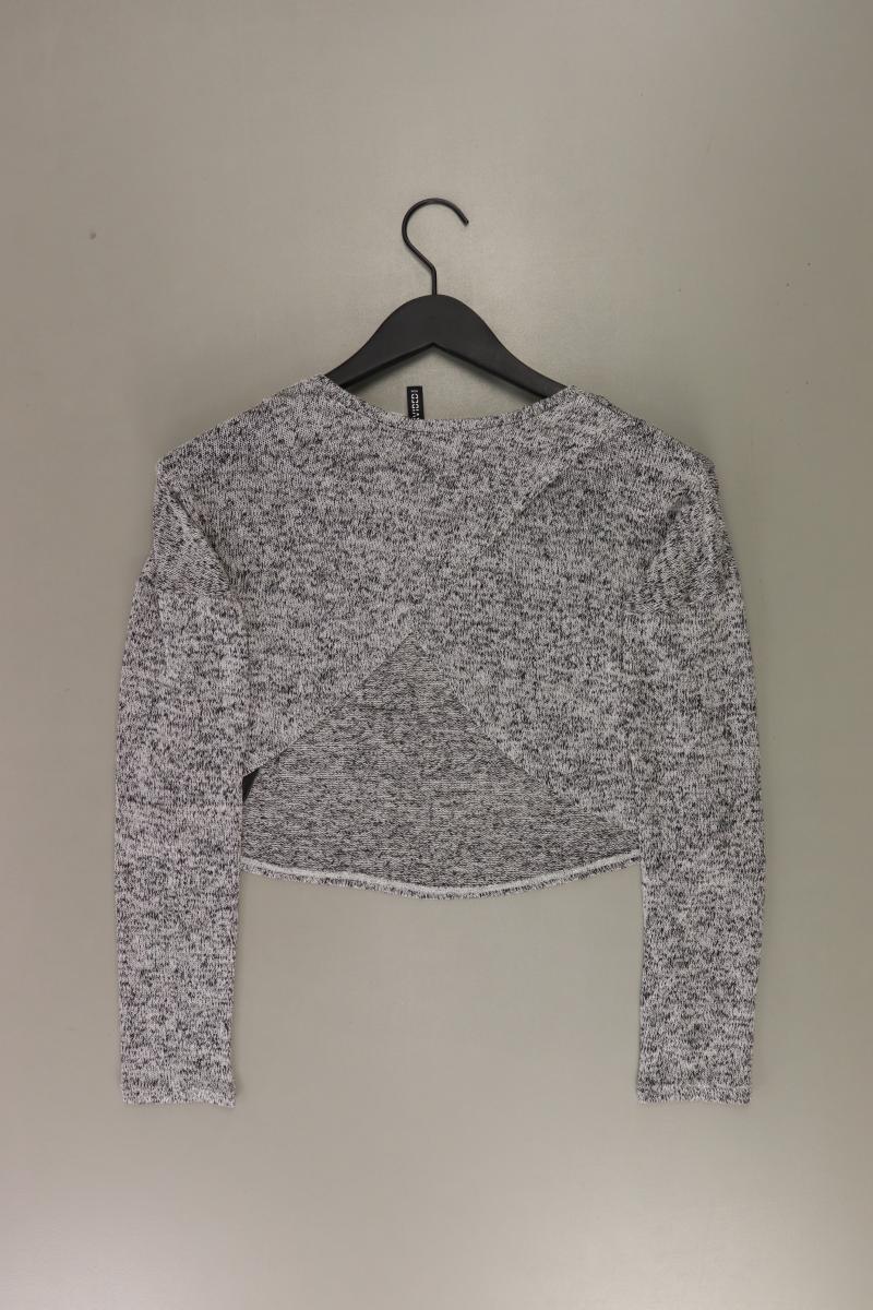 H&M Grobstrickpullover Gr. S grau aus Polyamid