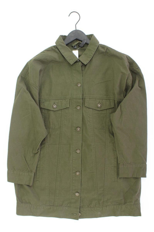 Lange Jacke Gr. 46 olivgrün