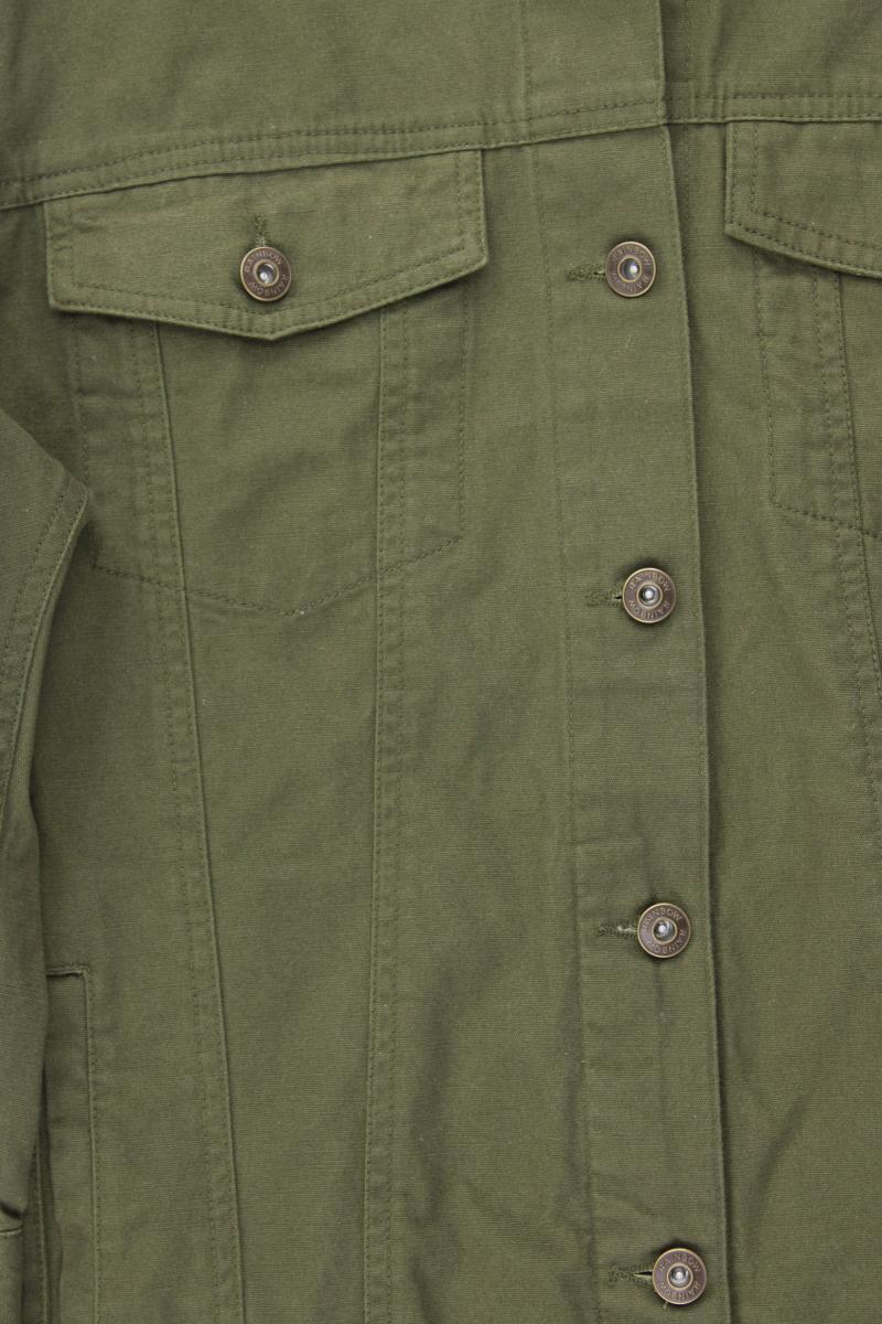 Rainbow Übergangsjacke Gr. 46 olivgrün aus Baumwolle