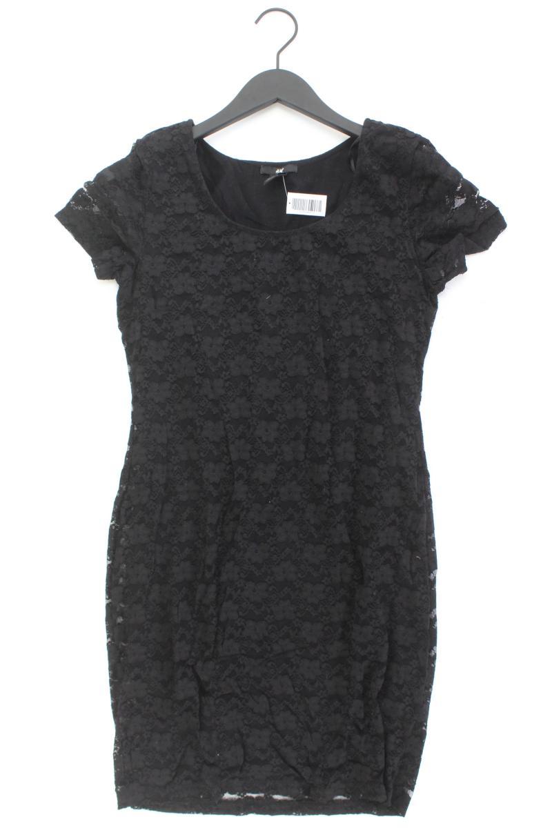 H&M Spitzenkleid Gr. M Kurzarm schwarz