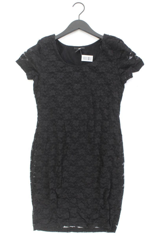 H&M Spitzenkleid Gr. M Kurzarm schwarz