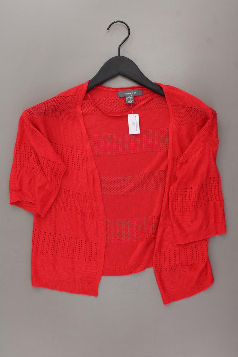 Primark Bolero Jäckchen Gr. 34/36 Kurzarm rot
