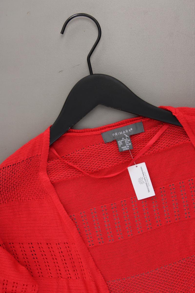 Primark Bolero Jäckchen Gr. 34/36 Kurzarm rot