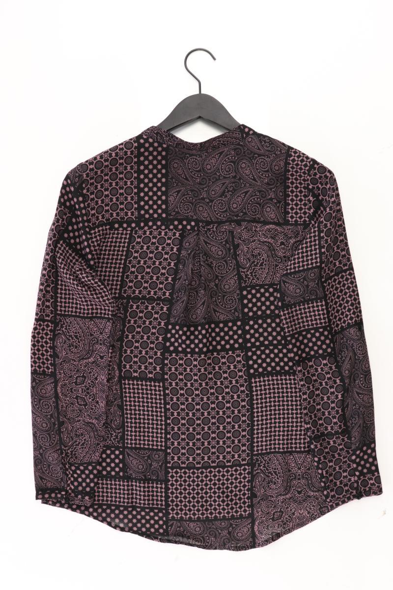 Langarmbluse Gr. S schwarz aus Polyester