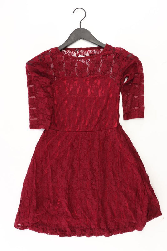 Spitzenkleid Gr. M 3/4 Ärmel rot