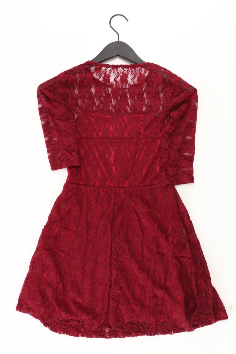 Spitzenkleid Gr. M 3/4 Ärmel rot