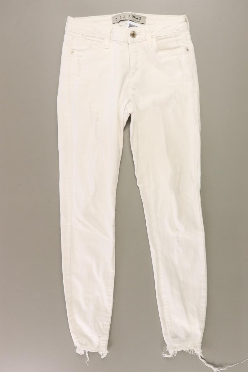 Denim Co. Jeans Gr. 36 weiß aus Baumwolle