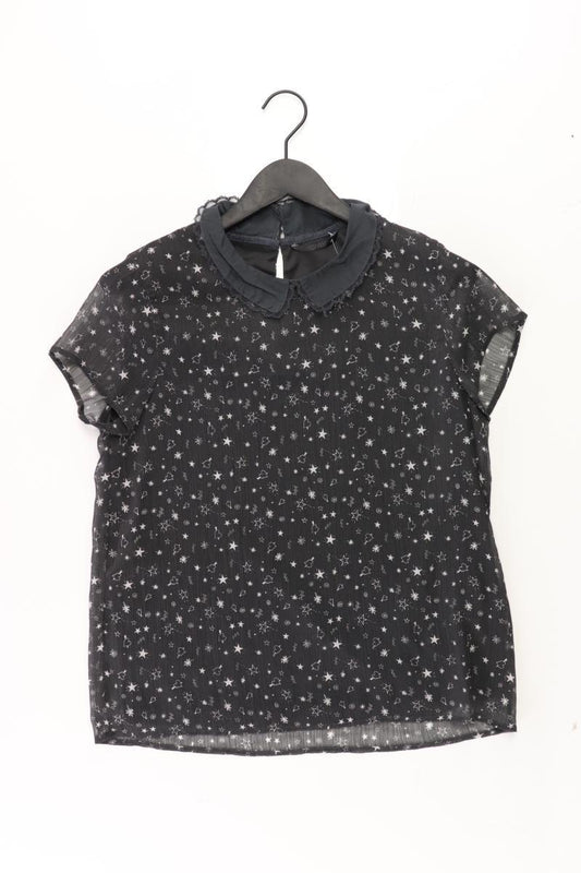 Only Kurzarmbluse Gr. 38 grau aus Polyester