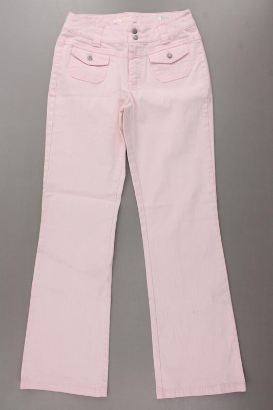 MAC Jeans Schlaghose Gr. 36/L32 rosa aus Baumwolle