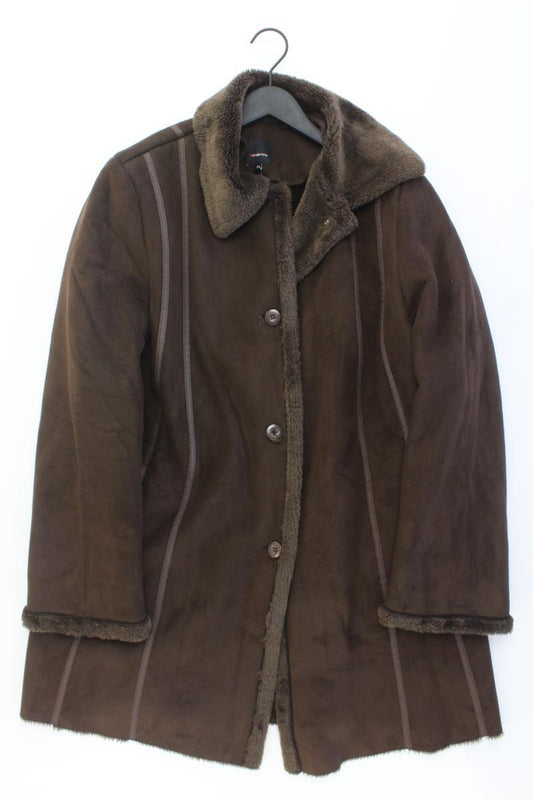 FABIANI Wintermantel Gr. 42 braun aus Polyester