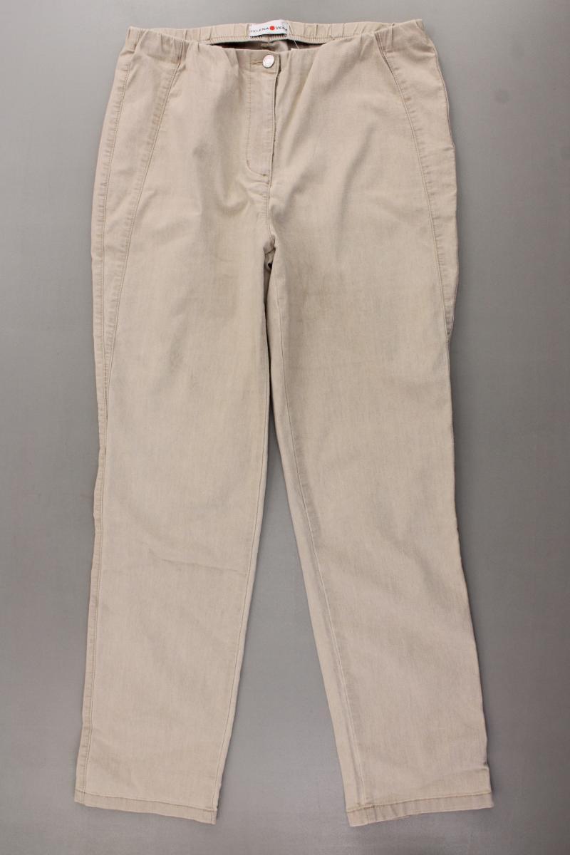 Helena Vera Hose Gr. 42 creme aus Baumwolle
