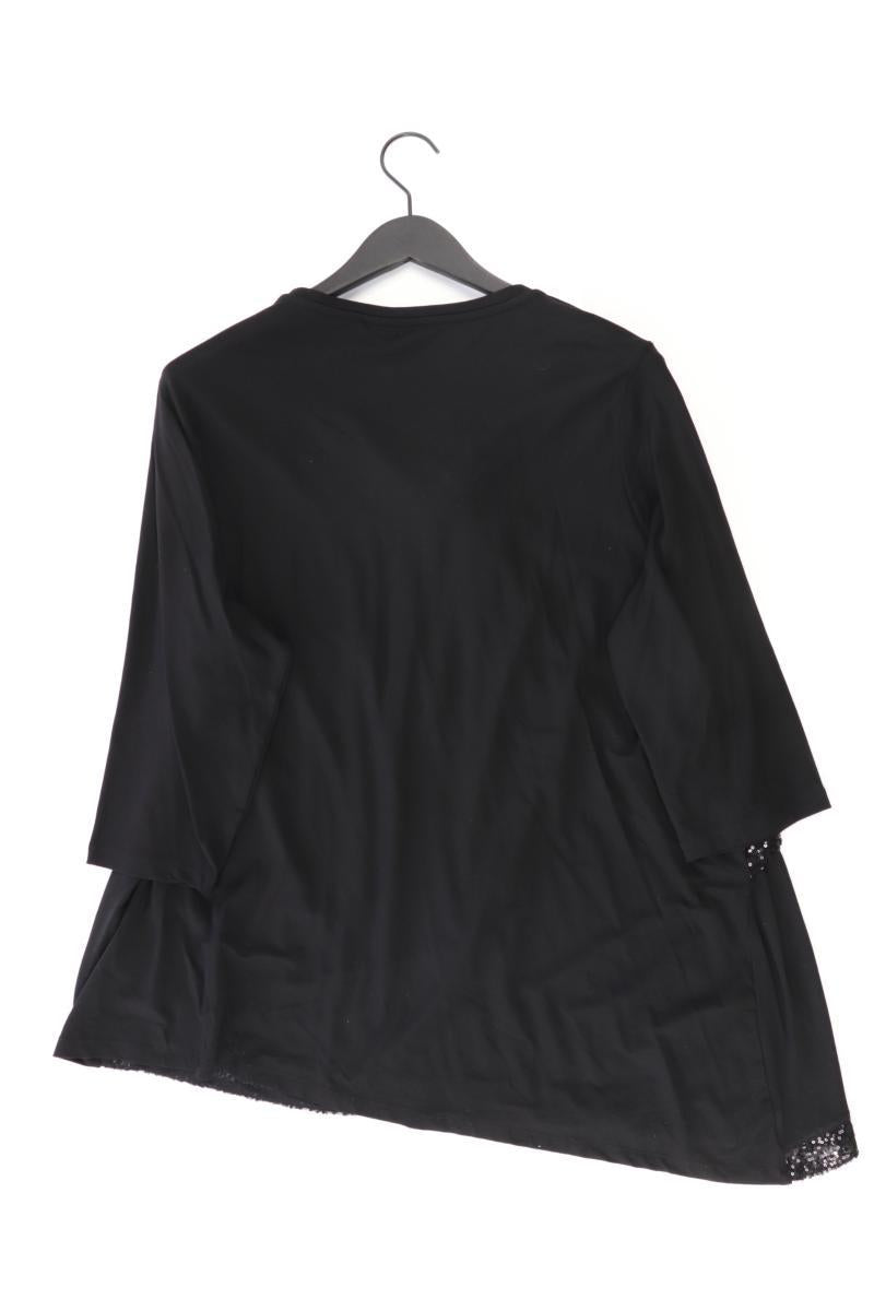 Shirt Gr. XXL 3/4 Ärmel mit Pailletten schwarz aus Polyester