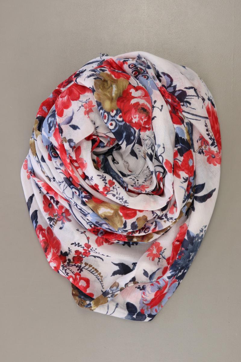 Tuch mit Blumenmuster weiß
