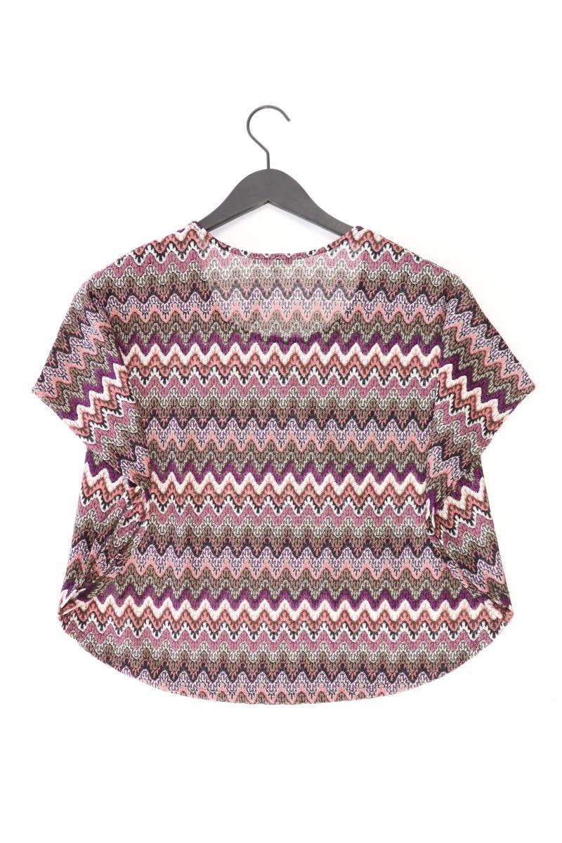 Häkelshirt Gr. S Kurzarm mehrfarbig aus Polyester