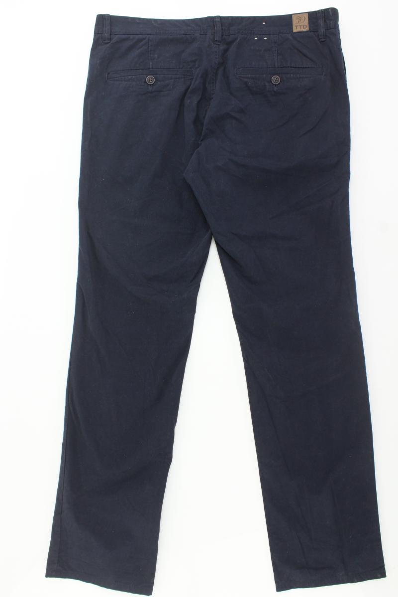 Tom Tailor (Denim) Chinohose Gr. 36/L34 blau aus Baumwolle