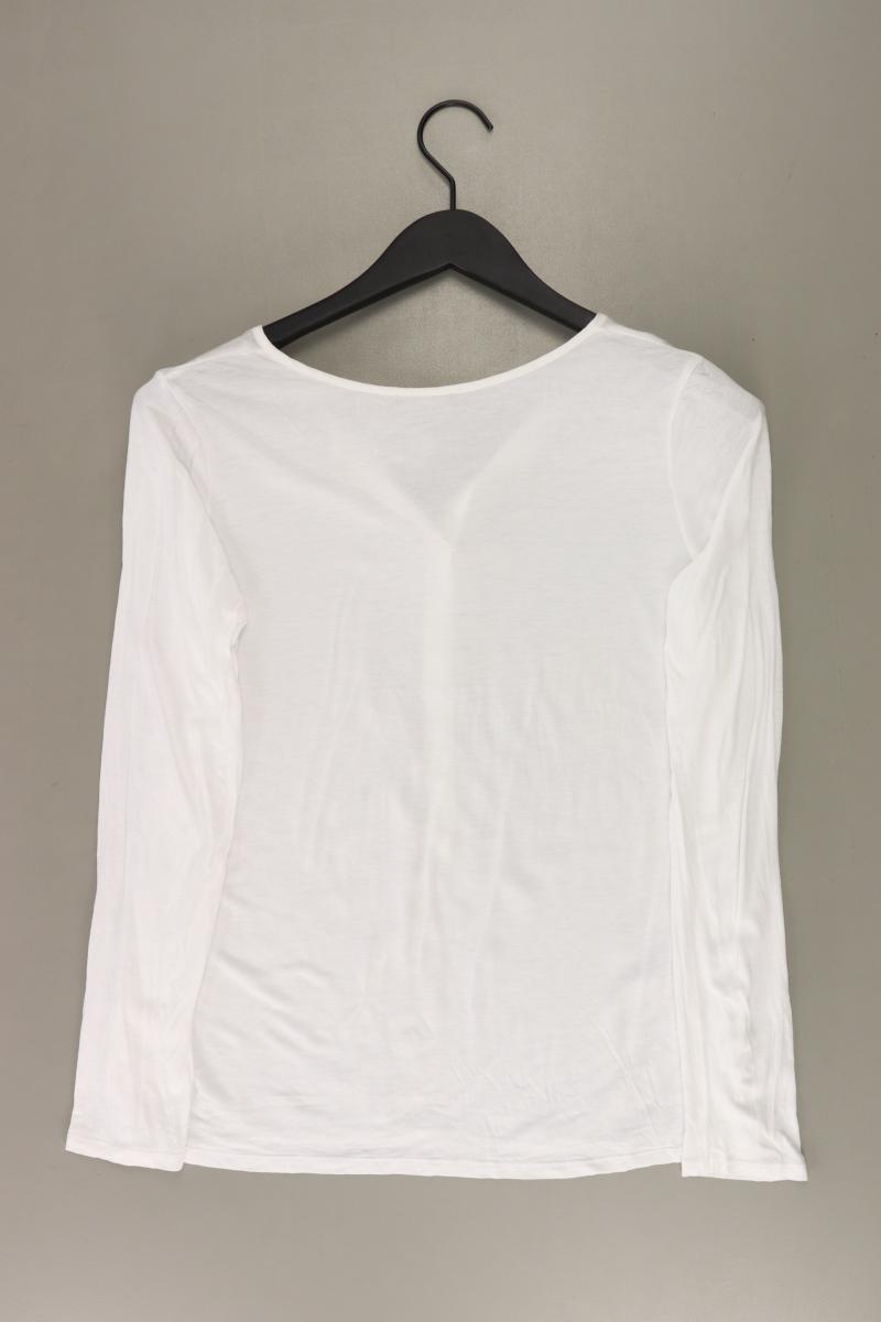 Orsay Langarmbluse Gr. M weiß aus Polyester