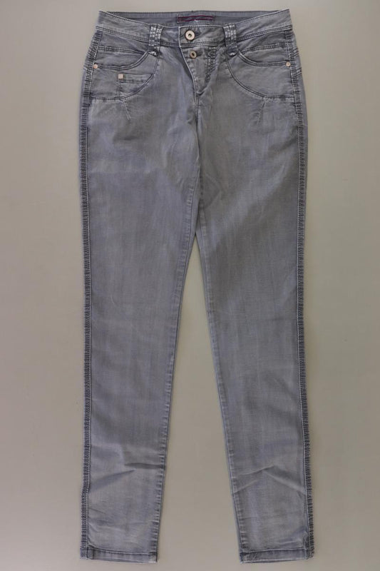 Street One Straight Jeans Gr. 34 grau aus Baumwolle