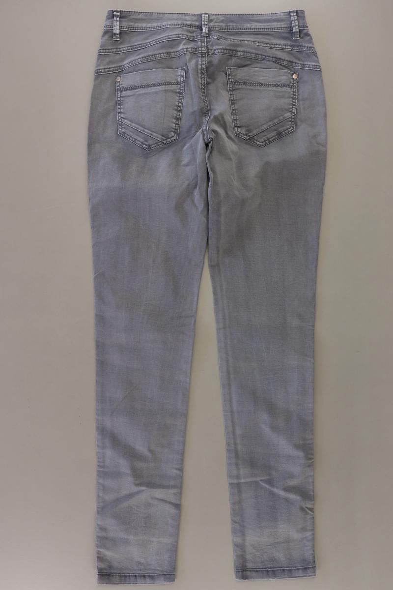Street One Straight Jeans Gr. 34 grau aus Baumwolle