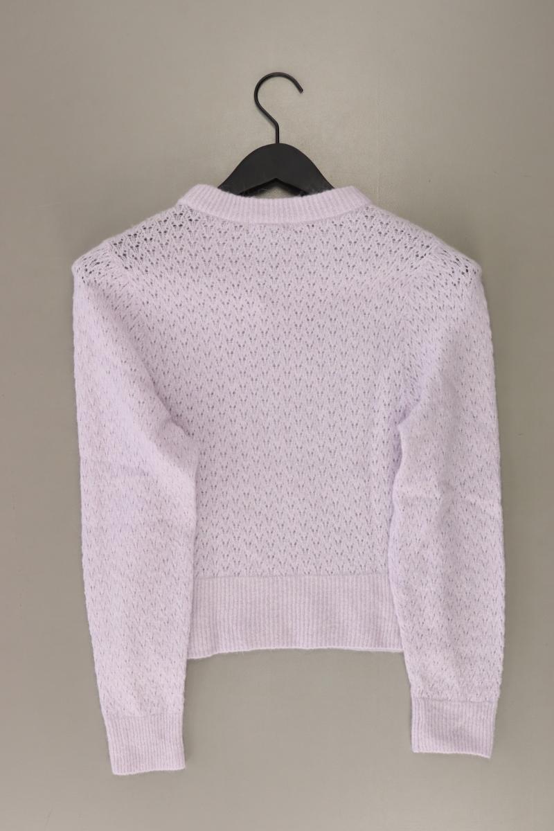 H&M Grobstrickpullover Gr. XS lila aus Polyamid