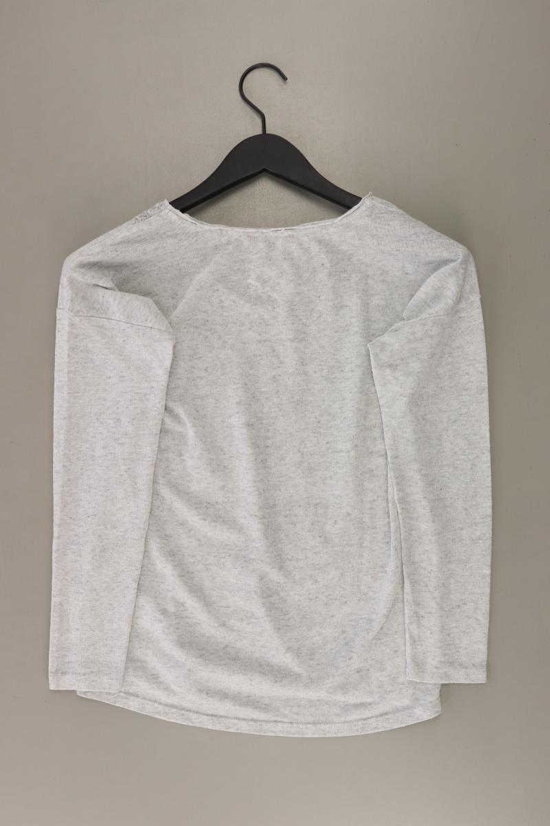 edc by Esprit Longsleeve-Shirt Gr. XS Langarm grau aus Polyester