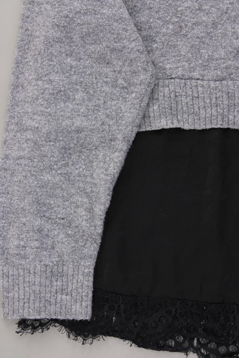 New Look Feinstrickpullover Gr. M grau