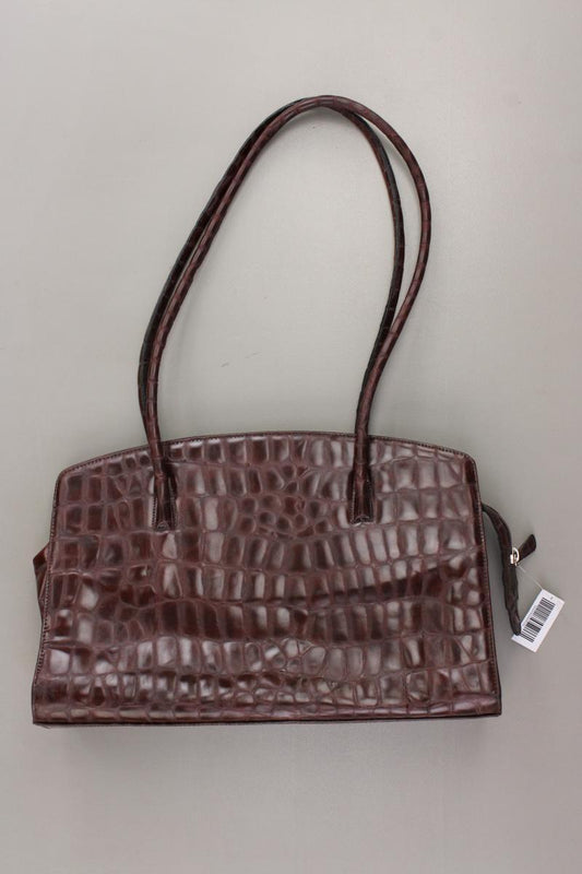 L. Credi Schultertasche Vintage braun aus Kunstleder