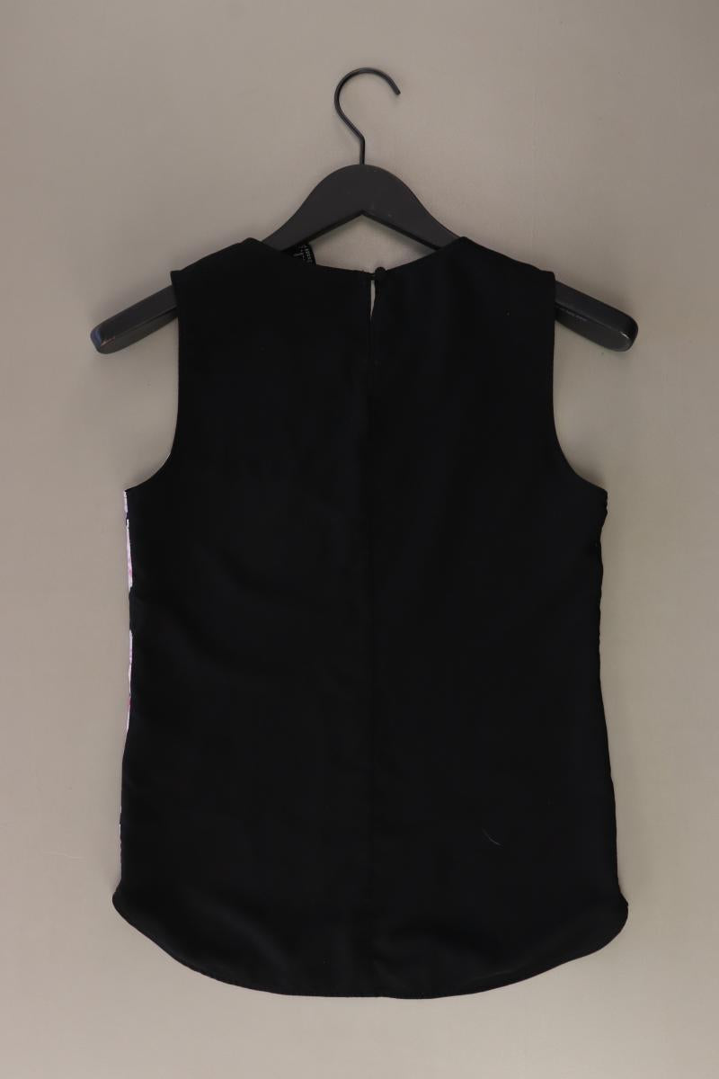 H&M Bluse Gr. 34 mit Blumenmuster mehrfarbig aus Polyester