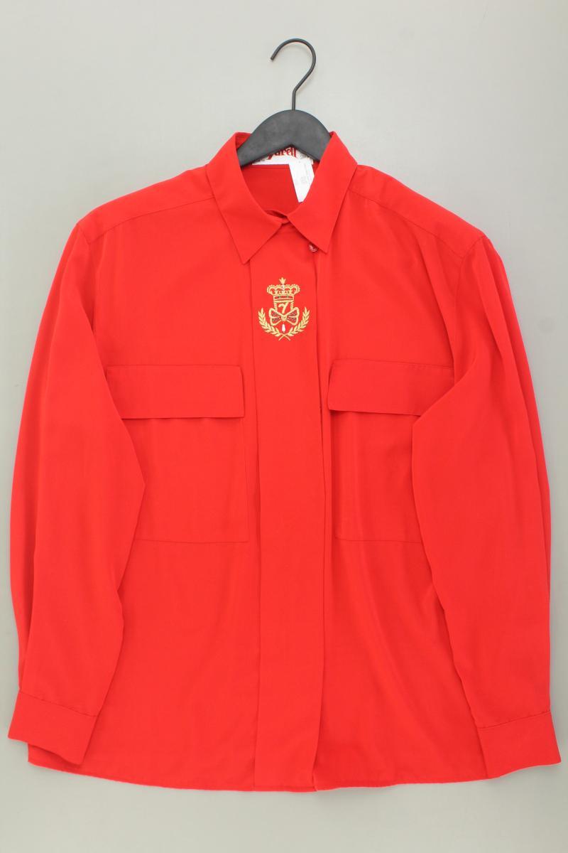 Langarmbluse Gr. 46 rot