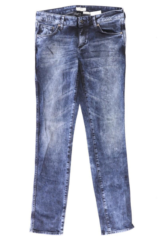 H&M Straight Jeans Gr. W29 blau aus Baumwolle