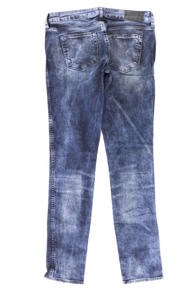 H&M Straight Jeans Gr. W29 blau aus Baumwolle